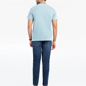 Camiseta de algodón 100% para hombre más vendida, camiseta de manga corta de punto personalizada con nuevos diseños para camisetas de uso diario - Product Image 4