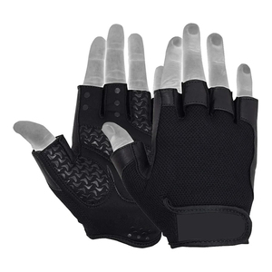 Guantes deportivos de poliéster transpirables para hombres, entrenamiento físico, entrenamiento, protección Uv, muñeca, guantes de levantamiento de pesas - Product Image 6