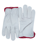 Gants de Soudure Robustes XL en Cuir de Vachette/Cuir de Chèvre/Cuir Pleine Fleur – Protection des Mains pour la Logistique, Résistants à l'Usure EN388 – Offre Spéciale