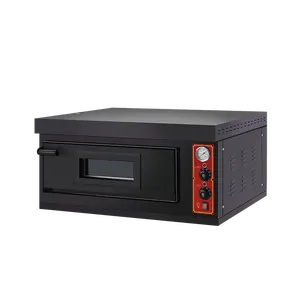 New Product Astar Commercial Popular Black Electric 1 Deck 4 Trays Pizza Oven For Bakery