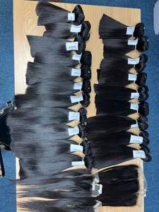 ผมต่อจาก100% หนา6นิ้วขึ้นไปผมสั้นเรียงตามธรรมชาติผมสั้นจากกัมพูชา - Product Image 5