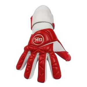 Gants de gardien de but en cuir au design personnalisé entièrement orange néon avec poignée en latex haute visibilité matériau en caoutchouc SP Branding - Product Image 3