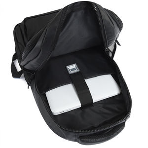 Sac à dos scolaire unisexe grande capacité en cuir PU et polyester imperméable 36-55L, tendance pour adolescents, voyage - Product Image 6