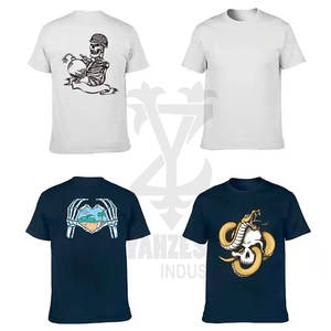 เสื้อยืดแขนสั้นผ้าฝ้าย/ใยไผ่ทรงสลิมฟิตสำหรับผู้ชายใส่ลำลองในฤดูร้อนแบบถัก รุ่นใหม่ล่าสุด - Product Image 5