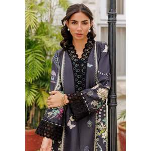 Flowy Floral Viscose <b>Kaftan</b> for <b>Plus</b>-<b>Size</b> Women - Product Image 2