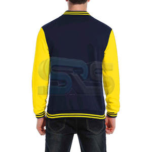 Chaqueta de invierno Letterman de último diseño para hombre, chaqueta de invierno con logotipo de ajuste cómodo de manga larga de tela de lana de algodón de alta calidad - Product Image 2