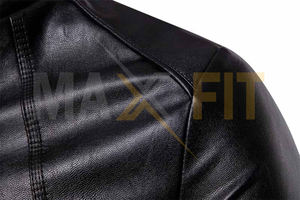 Vestes en cuir PVC à fermeture éclair de toutes les couleurs pour hommes vestes en cuir de meilleure qualité pour femmes par MAXFIT entreprises - Product Image 6