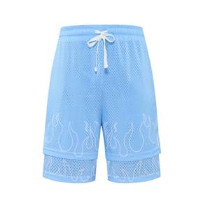 Pantalones cortos de malla de gimnasio con sublimación personalizada de doble capa de secado rápido transpirable de alta calidad para pantalones cortos informales de mujer - Product Image 3