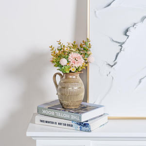 Jarrón de Metal de Color dorado mate, decoración de Metal atemporal, florero personalizable, jarrón elegante personalizado para el hogar y la Oficina - Product Image 6