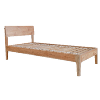 Cama doble Cama de madera Muebles para el hogar Estilo moderno para muebles de hotel Modelo de lujo de Indonesia