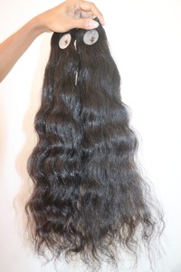 ผมแท้คุณภาพสูงแบบตรงธรรมชาติ ขนาด 24 นิ้ว 100% ของแท้ทุกสี - Product Image 4