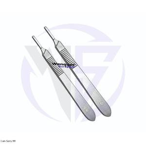 Mango de hoja quirúrgica de bisturí de acero inoxidable de alta calidad No.3 /No.4 instrumento médico reutilizable y autoclavable - Product Image 2