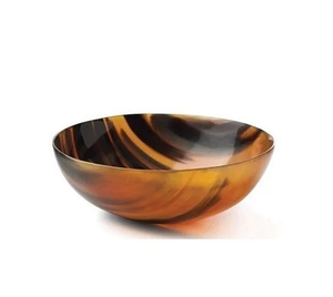 Bol décoratif en corne de buffle, corne naturelle, couleur personnalisée, artisanat poli, respectueux de l'environnement, passe au lave-vaisselle, logo personnalisé classique - Product Image 4