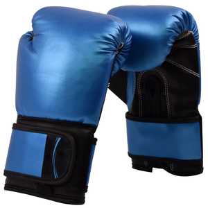 Guantes de boxeo de cuero para hombres y mujeres MMA Kickboxing Sparring Guantes Uso casual Transpirable y ecológico - Product Image 4