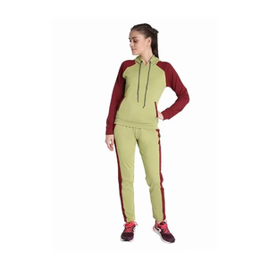 Ensemble de survêtement en molleton pour femme, taille XL, de haute qualité, respirant, avec logo brodé, imprimé, avec capuche, en strass, uni - Product Image 5