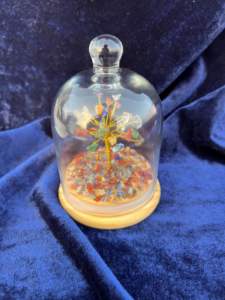 ต้นไม้หินอัญมณีจักระธรรมชาติเจ็ดชิ้นพร้อมฐานอเมทิสต์และโดมแก้วฮวงจุ้ยต้นไม้พลังงานคริสตัลสำหรับตกแต่งบ้านของขวัญ - Product Image 3