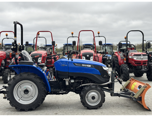 Tracteur compact SOLIS 16 avec débroussailleuse à fléaux de 1,3 m, 16 CV, 4 roues motrices, diesel, mini-tracteur agricole pour verger, vignoble et coupe-herbe, à vendre - Product Image 5