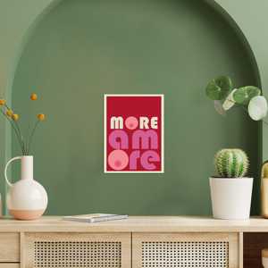Impresión de arte abstracto moderno de More Amore - Product Image 4