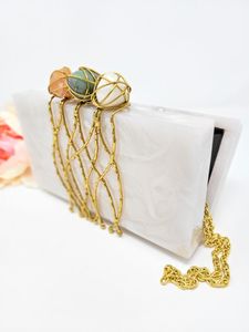 BOLSA DE EMBRAGUE DE RESINA EPOXI HECHA A MANO VINTAGE BOHEMIA HECHA A MANO CAJA EN FORMA PERSONALIZADA BOLSAS DE FIESTA CAJA DE RESINA MULTICOLOR EMBRAGUE - Product Image 6