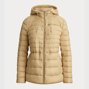 Chaqueta Acolchada de Invierno para Mujer, de Alta Calidad, con Logotipo Personalizado, Tejida, Transpirable, de Lona, con Relleno de Plumón - Product Image 6