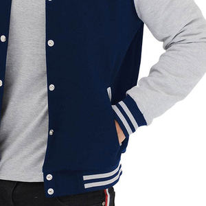 Veste universitaire en laine personnalisée de haute qualité, veste de baseball universitaire à capuche, bombardier d'hiver, tissu de sublimation, veste pour hommes - Product Image 6