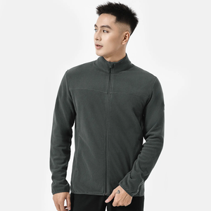 Wholesale Men's Sherpa <b>Fleece</b> Hooded Blouson Street Style Heated Zipper Closure Jacket Stand Collar OEM Service Winter Season - Product Image 5