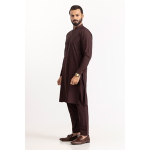 Britanio - Tela de Algodón Larga y Transpirable sin Costuras, Cuello Mandarín, Cierre de un Solo Botón - Product Image 6