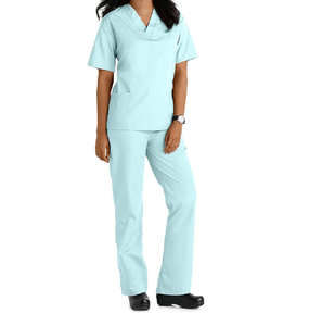 Ropa de seguridad de 2 piezas Juegos de fregado lavables multicolores para enfermeras y uniformes de hospitales - Product Image 6