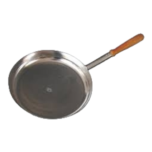 Vente en gros d'ustensiles de cuisine classiques Ensemble de poêles à frire en fonte noire Logo OEM en métal Poêle à frire avec fond plat de couleur - Product Image 4