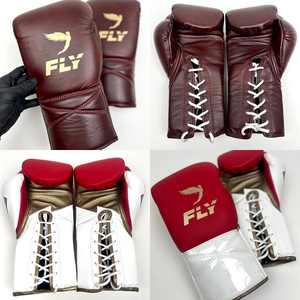 Nouveaux gants de boxe MMA personnalisés pour hommes et femmes équipement d'entraînement antidérapant pour Kickboxing Arts martiaux mixtes en cuir - Product Image 3
