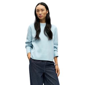 Pull en polaire d'hiver pour femmes, sweat-shirt oversize élégant, haut à manches longues confortable pour les looks décontractés quotidiens - Product Image 1