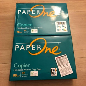 PaperOne A4 Papel de copia Calidad superior Superficie Lisa 100 GSM Suministro a granel de alto brillo para oficinas - Product Image 1