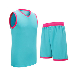Vêtements de basket-ball OEM pour femmes, hommes et jeunes, uniformes de basket-ball vierges, maillots - Product Image 2