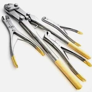 ชุดเครื่องมือตัดลวด TC จำนวน 4 ชิ้น สำหรับศัลยกรรมกระดูกและข้อ ผลิตจากสแตนเลสคุณภาพสูง ใช้งานด้วยมือ ได้รับการรับรองมาตรฐาน CE - Product Image 1