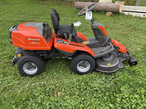 Cortacésped Husqvarna Rider R 216Ts AWD con plataforma delantera de 103 cm, dirección asistida AWD, tractor de jardín de 16 HP, cortacésped con función de mulching en venta - Product Image 4