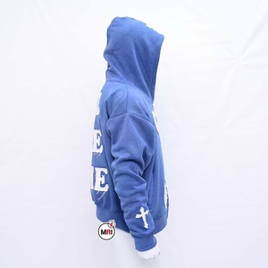 Sudadera con capucha con cremallera GSM 420 personalizada del fabricante, sudadera con capucha para hombre con bordado desgastado y parche bordado, sudadera con capucha para hombre - Product Image 3