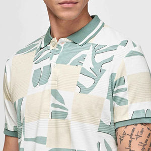 Manga corta de algodón suave para hombres para Polos Ropa informal transpirable Bordado personalizado Suministro directo de fábrica OEM Pedido al por mayor - Product Image 2