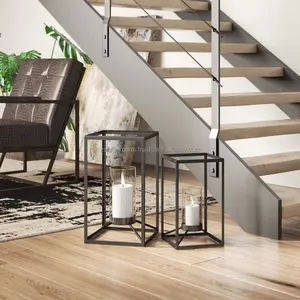 เชิงเทียนทำมือสุดหรูสำหรับบ้านหรูหรา เชิงเทียนคริสตัลสไตล์โคมไฟ ทำมือสำหรับเทศกาลคริสต์มาสและโอกาสพิเศษ - Product Image 2