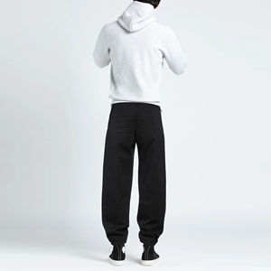 กางเกงวอร์มผู้ชายแบบลำลองผ้าคอตตอนน้ำหนักเบาใส่สบายเอวกลางสำหรับใช้งานกลางแจ้ง - Product Image 3