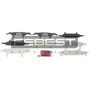 Set di clip per freni a disco FEBEST (0103-ZZE120F) - Product Image 1