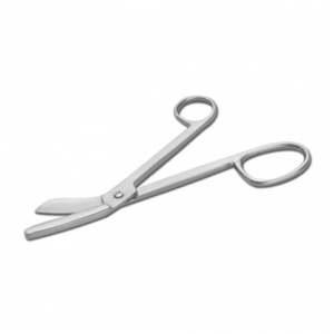 2025 vente en gros Point de sécurité Lister ciseaux à pansement 5.5 "Instruments chirurgicaux d'infirmière paramédicale utilitaire - Product Image 4