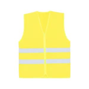 Gilet di Sicurezza in Rete Traspirante con Adesivi Riflettenti e Luci, Merchandising Promozionale di Rhodes - Product Image 2