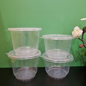 Récipient en plastique jetable prêt à expédier PP forme ronde récipient alimentaire à emporter 350 500 550 600 700 1000 1200ml - Product Image 4