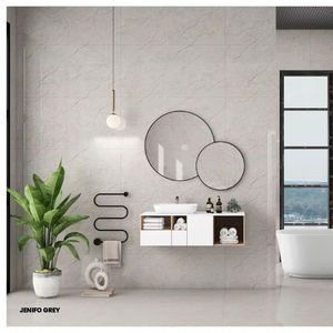 Carreaux de porcelaine émaillés de luxe 600x1200mm, finition beige sable, sol résistant et résistant aux rayures - Product Image 1