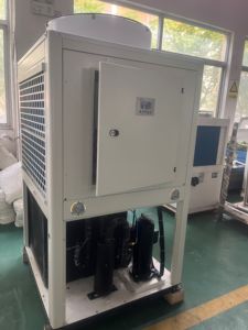 Refroidisseur d'eau à air de lait TOBEL Système de refroidissement du lait lait cru Eairy pour refroidir le pasteurisateur M0ilk à la bonne <span class=keywords><strong>température</strong></span> - Product Image 2