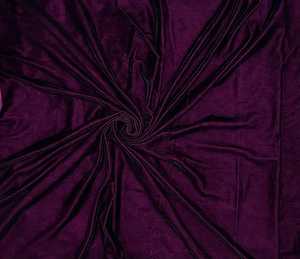 Black 9000 Velvet Micro To-Ton Wine Cortina de doble sombra 100% Poliéster Ecológico para Bodas de niñas - Product Image 1