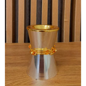 Brûleur de parfum de maison Bakhoor Porte-encens en métal doré de grande qualité Calla Lily Accent pour hôtel restaurants pour religieux - Product Image 4