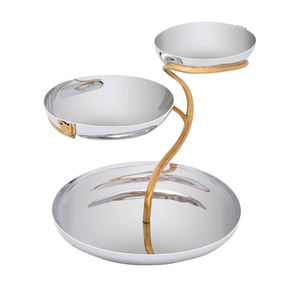 Soporte para Tartas de Metal de Diseño Elegante para Celebraciones de Aniversario, Servidor de Frutas para Hoteles de Lujo, Mesa de Comedor - Product Image 3