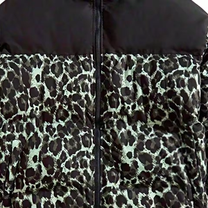 Veste matelassée en toile à col montant pour homme OEM, rembourrée, imperméable, respirante, réversible - Product Image 3