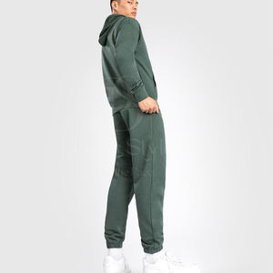 Pantalon de jogging décontracté pour homme en coton, mi-long, écologique, respirant, coupe droite, avec cordon de serrage, jambe large, léger, vente en gros OEM ODM - Product Image 3